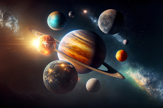 Planets of the solar system