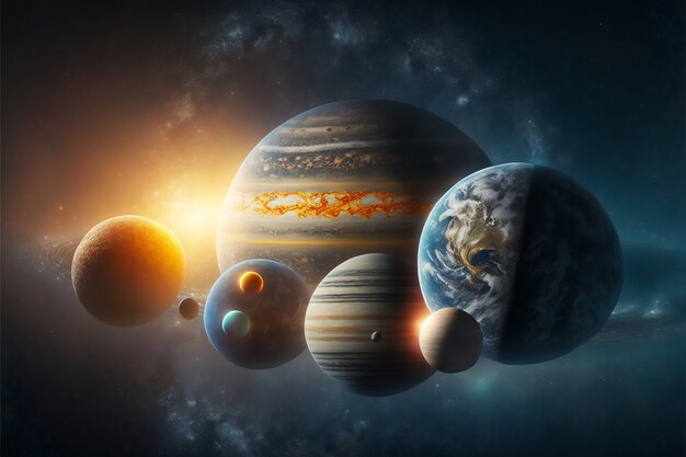 Planets of the solar system