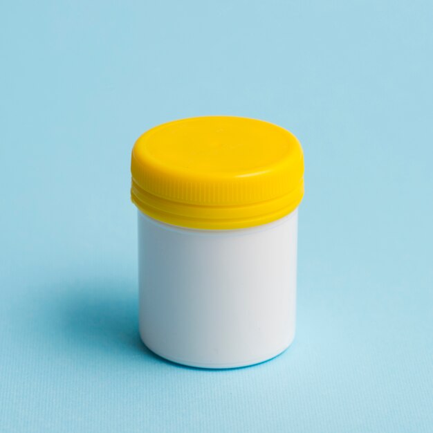 Plastic bottle for pills