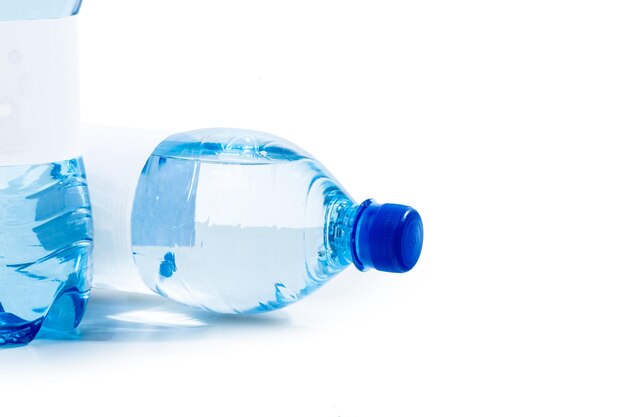 Plastic bottle of water