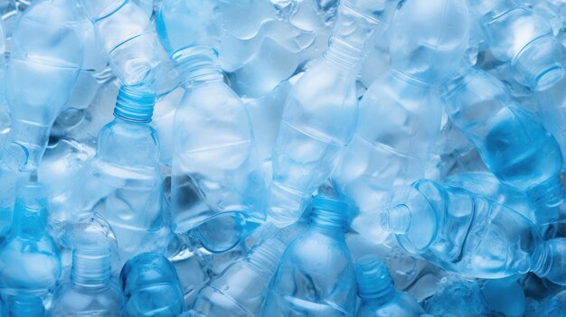 플라스틱 병 재활용 배경 개념