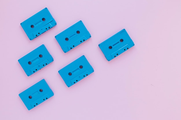 Plastic compact cassettes