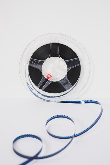 Plastic tape with film reel