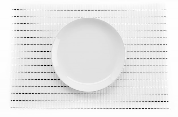 무료 사진 접시 포크와 나이프와 접시 매트
