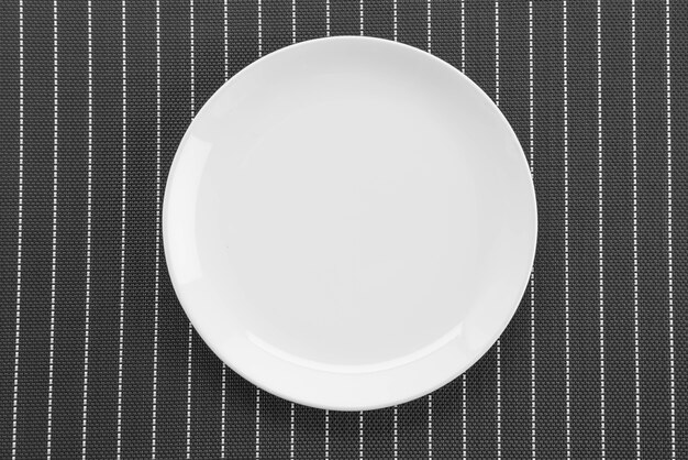 plate mat with plate fork and knife