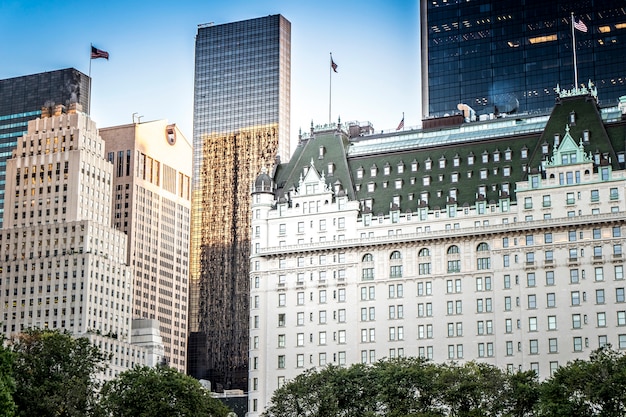 The Plaza Hotel in New York, USA