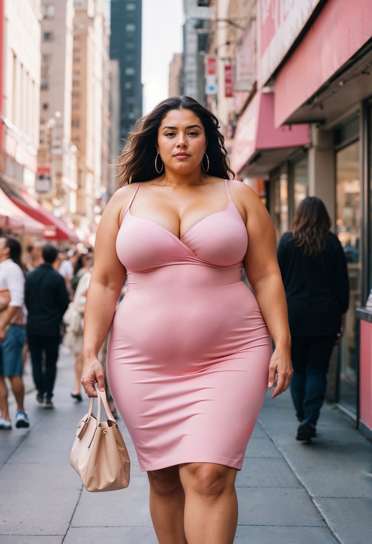 Free Photo plus size  woman lifestyle