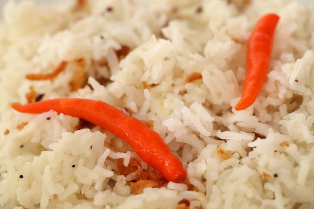 Polao or pilaf is special cooked rice very popular in indian subcontinent