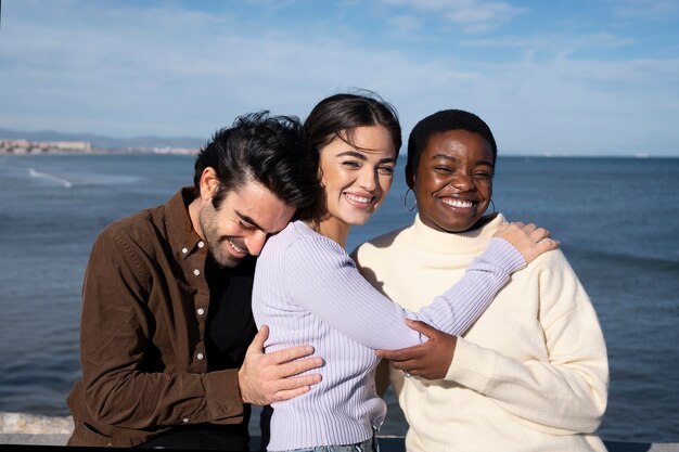 polyamory people spending time together