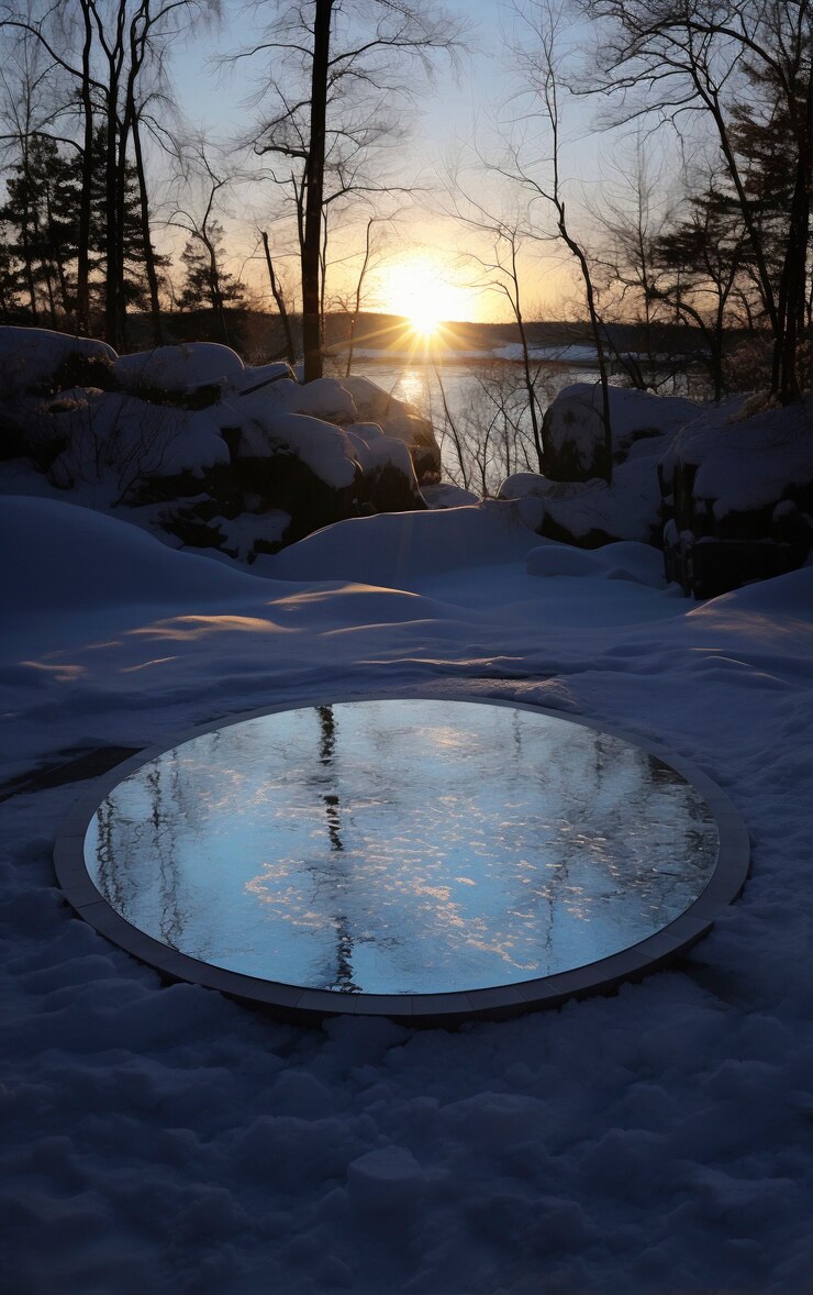 Free Photo pool for cold exposure for metabolism