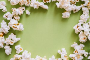 Foto gratuita sfondo di popcorn