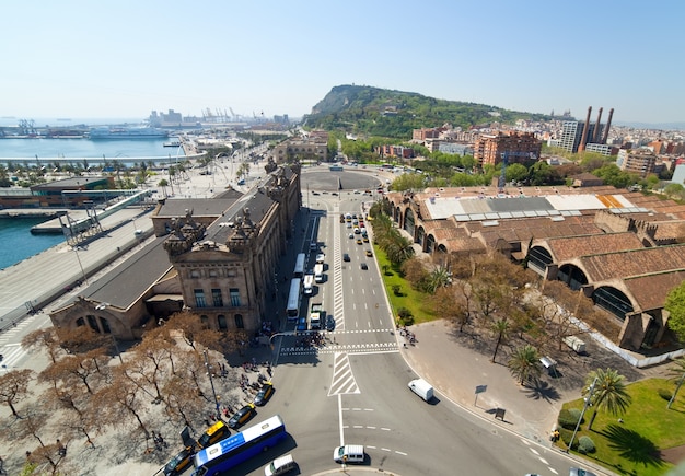 Free photo port vell. barcelona, spain