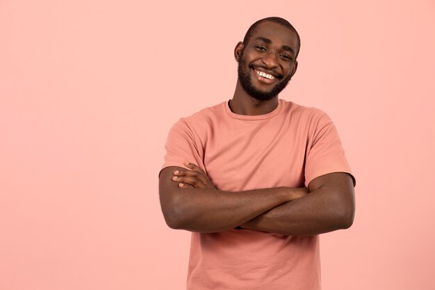 Portrait of african american model