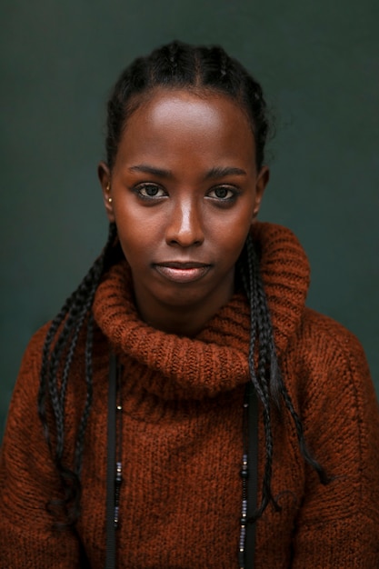 Портрет афроамериканки