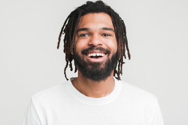 Portrait of a bearded man