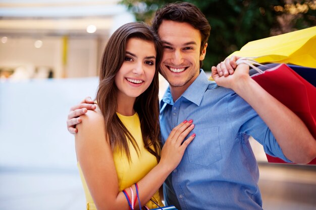 Portrait of beautiful couple