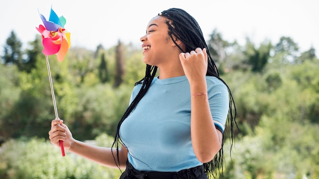 Free photo portrait of a beautiful woman