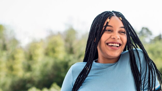 Portrait of a beautiful woman