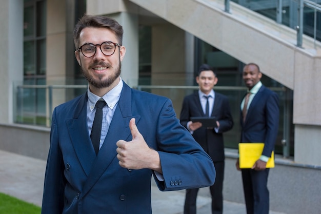 Portrait of business team