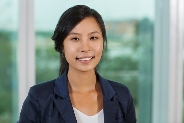 Portrait of Businesswoman at Window 2