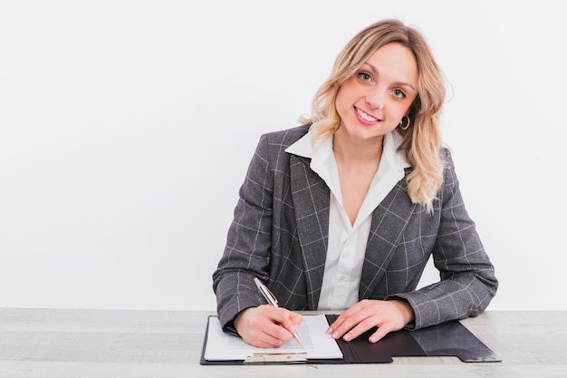 Portrait of businesswoman