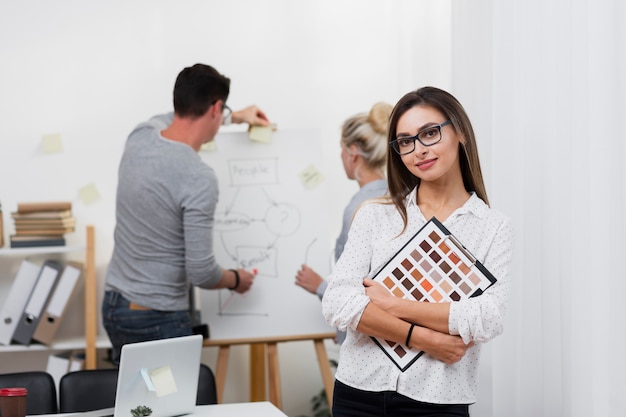 Portrait of confident business woman