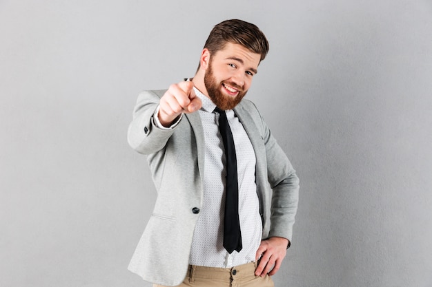 Portrait of a confident businessman dressed in suit