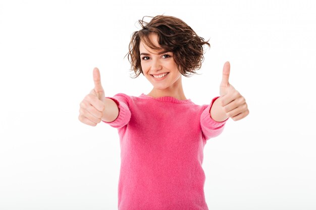 Portrait of a confident smiling girl