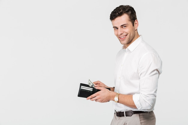 Portrait of a confident smiling man