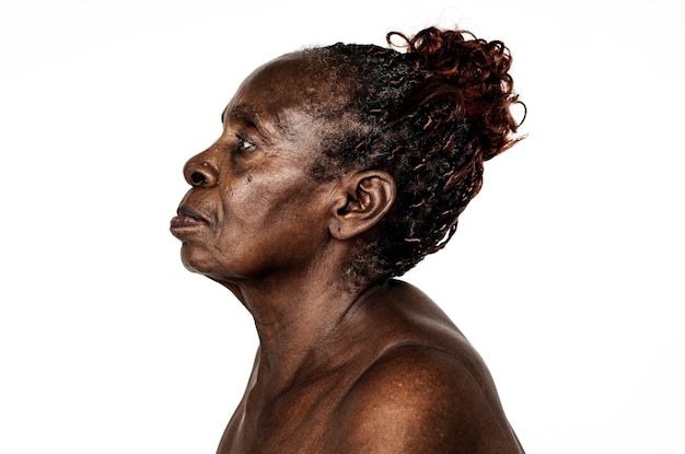 Free photo portrait of a congolese woman