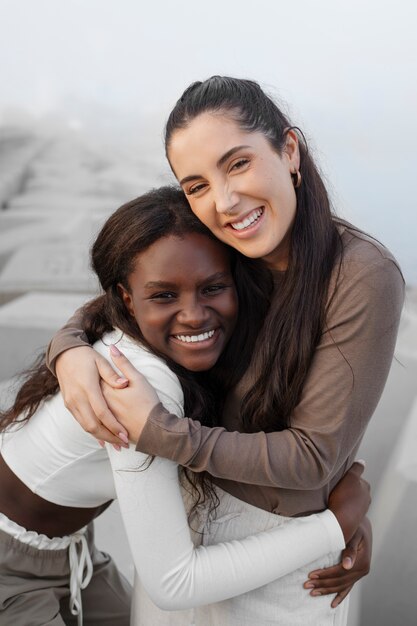 Portrait of diverse latin people