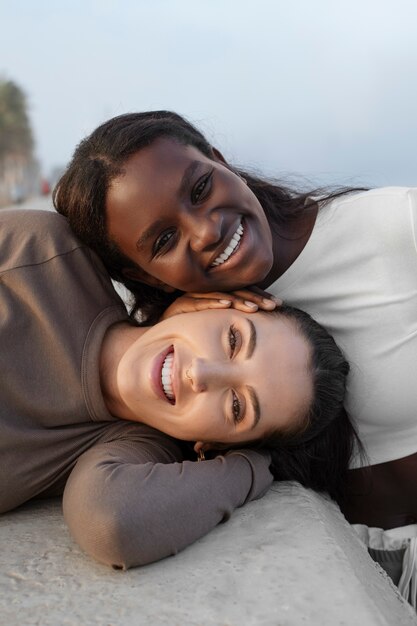 Portrait of diverse latin people