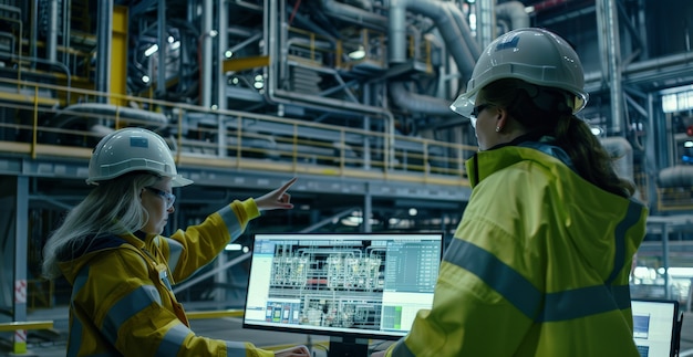 Free photo portrait of engineer at the job site during work hours