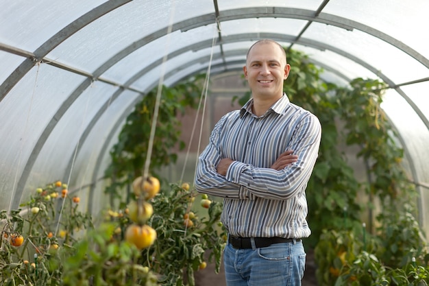 Portrait of  farmer