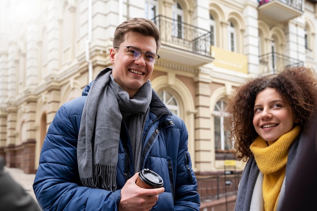 Portrait of friends having a great time together