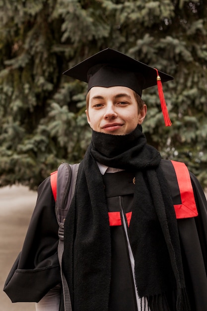 Portrait graduated student