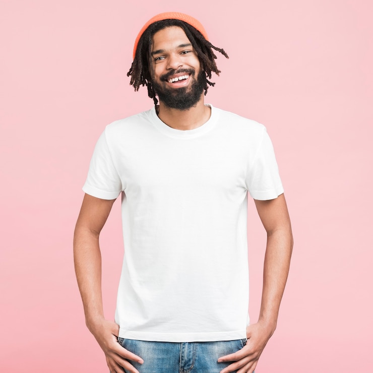 Free Photo portrait of a happy man