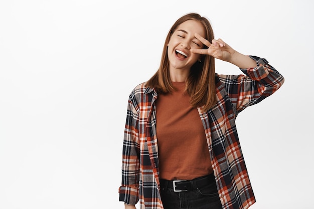 Free Stock Photo: Portrait of a Happy Young Blond Woman