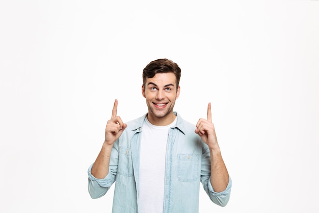 Portrait of a happy young man