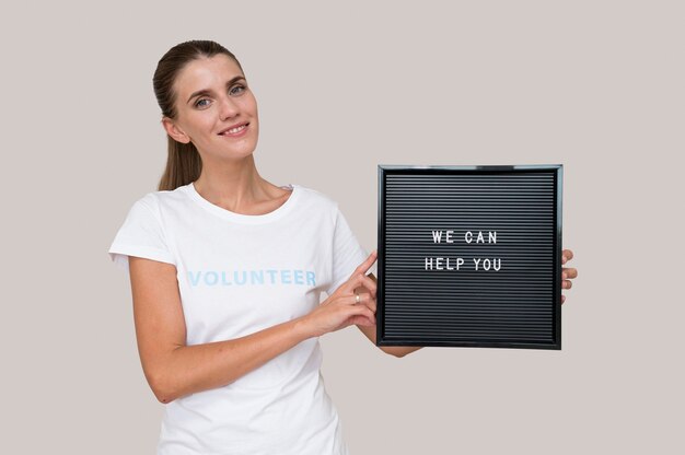 Портрет гуманитарного волонтера