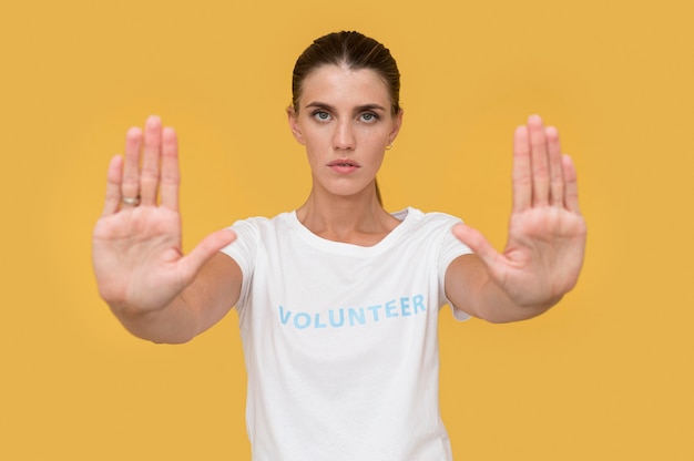 Портрет гуманитарного волонтера