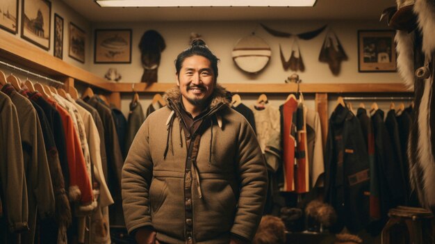 社会に統合する先住民族の肖像