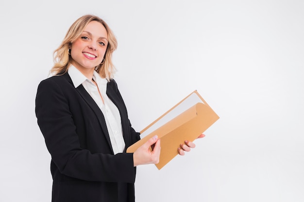 Portrait of lawyer woman