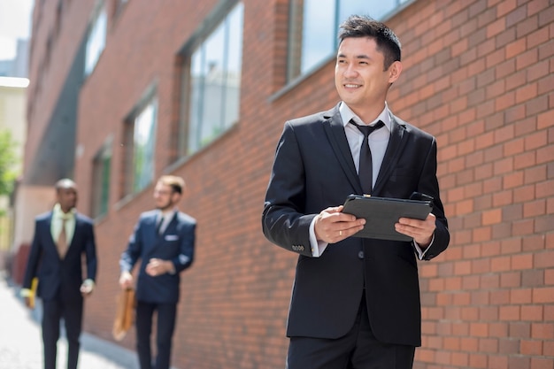 Free Photo portrait of multi ethnic  business team