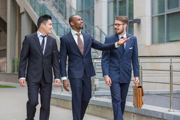 Portrait of multi ethnic business team