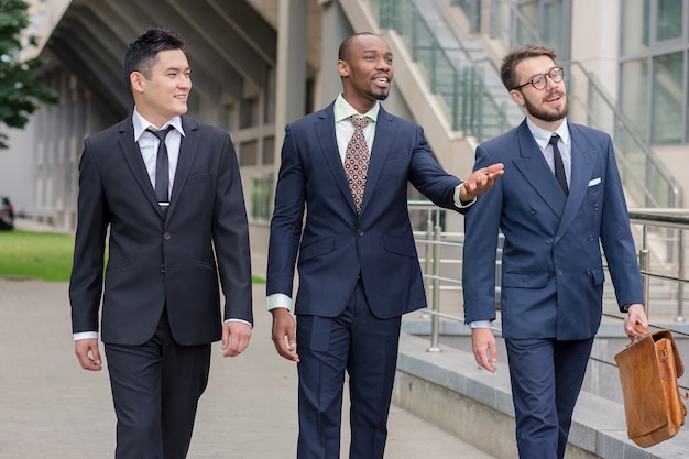 Portrait of multi ethnic business team