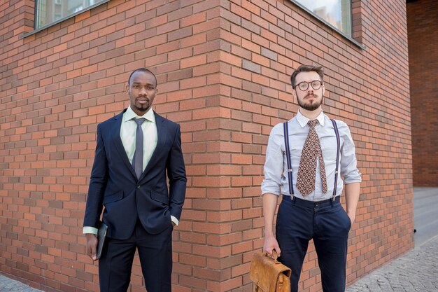 Portrait of multi ethnic business team