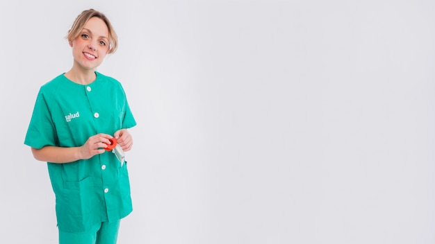 Free photo portrait of nurse