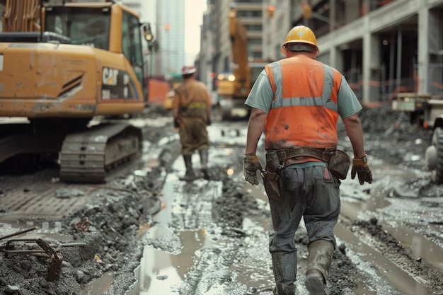 Free photo portrait of person working in the construction industry