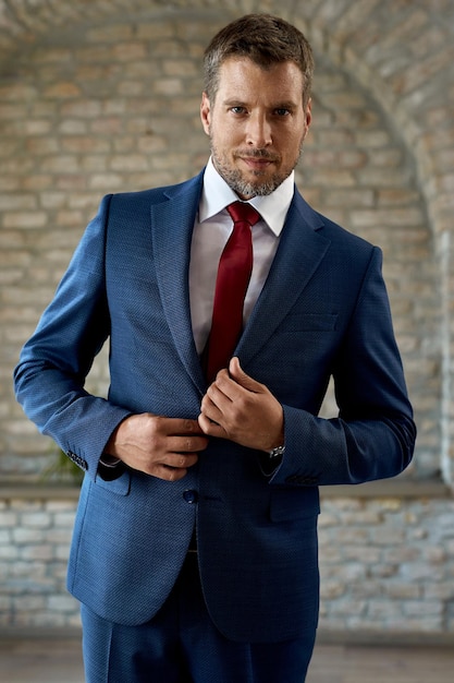 Andrew'sTies Tie/accessory MEN FASHION Suits & Sets Elegant Blue Single discount 89% 